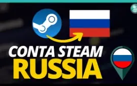 Conta Steam na Região da Russia!