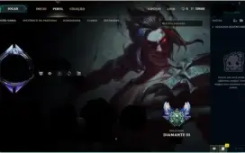 Conta de League Of Legends - Diamante 3