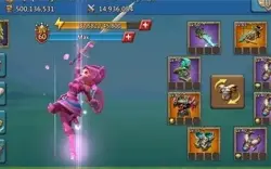 Lord mobile 500m + 12m de tropas