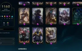Conta Com 1160 Skins Ex Gm