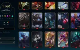 Conta Com 1160 Skins Ex Gm