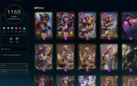 Conta Com 1160 Skins Ex Gm