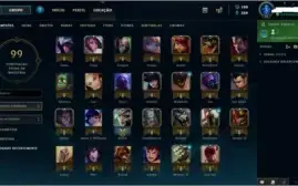 CONTA LOL DIAMANTE 3 | TOP 100 RIVEN BR