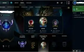 CONTA LOL DIAMANTE 3 | TOP 100 RIVEN BR
