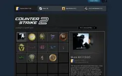 Counter-Strike 2 Prime Com Medalhas Raras E Antigas