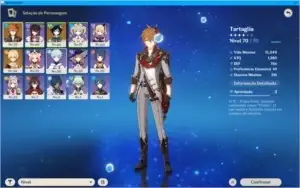 TARTAGLIA (CHILDE) + HARPA CELESTIAL + QIQI
