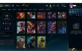 CONTA LEAGUE OF LEGENDS C/ BOM PREÇO