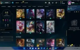 CONTA LEAGUE OF LEGENDS C/ BOM PREÇO