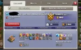 Conta de Clash Of Clans CV8