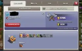 Conta de Clash Of Clans CV8