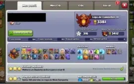 CV 10 QUASE FULL - NOME PODE SER TROCADO - 3000 GEMAS GRÁTIS