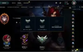 Conta Prata 1 SoloQ | Prata 5 Flex