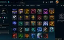 Conta League of Legends - 84 skins