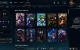 Conta League of Legends - 84 skins