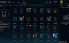 Conta League of Legends - 84 skins