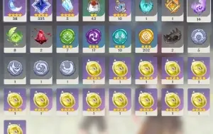 Tighnari + Nahida + Keqing + Diluc + 3 Armas E Bis