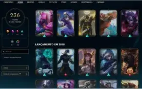 Conta League of Legends