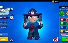 Conta de brawl stars com 56 brawls e 23373 de troféus