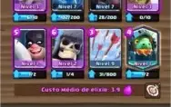 Conta Clash Royale Level 6 Arena 10