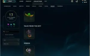 CONTA EX PLATINA 88 SKINS , 90 CAMPEÕES  SMURF