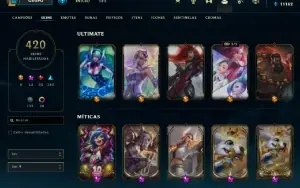 Conta Lol 420 Skins/ Valorant Araxys+Skins