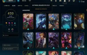 Conta Lol 420 Skins/ Valorant Araxys+Skins