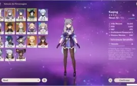 GENSHIN IMPACT AR 41 / NA - KEQING, VENTI, ZHONGLI, JEAN