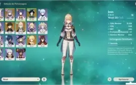 GENSHIN IMPACT AR 41 / NA - KEQING, VENTI, ZHONGLI, JEAN