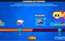 Conta de Brawl Stars quase 5k troféus