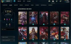 CONTA LEAGUE OF LEGENDS