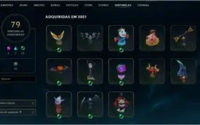 CONTA LEAGUE OF LEGENDS