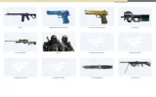 Conta crossfire antiga com skins raríssimas.