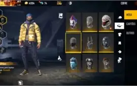 VENDO CONTA DE FREE FIRE GEMADA (PREÇO NEGOCIÁVEL)