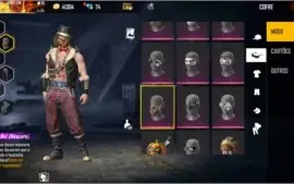 VENDO CONTA DE FREE FIRE GEMADA (PREÇO NEGOCIÁVEL)