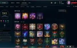 conta league of legends conta antiga lv311