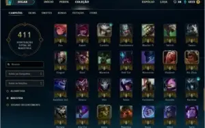 Conta diamante 5 todos champs 150 skins lvl 63