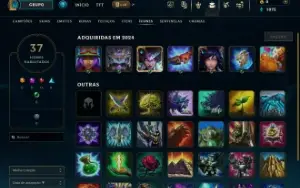Conta Platina 2 Lol