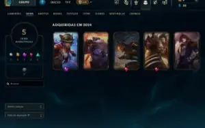 Conta Platina 2 Lol