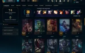 Conta Platina 2 Lol