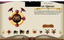 Adventure Quest World Conta 2013 + 2x HeroMart + Intens Raro