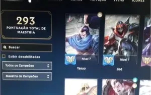 Conta League Of legends