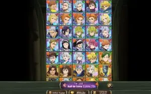 Conta Seven Deadly Sins: Grand Cross 7Ds
