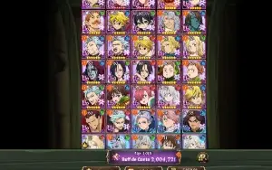 Conta Seven Deadly Sins: Grand Cross 7Ds