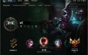 Conta Gold 3 - +100 Campeões - 36 Skins + Pulsefire EZ