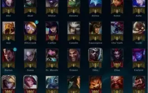 Conta Gold 3 - +100 Campeões - 36 Skins + Pulsefire EZ