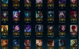 Conta Gold 3 - +100 Campeões - 36 Skins + Pulsefire EZ