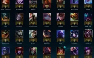 Conta Gold 3 - +100 Campeões - 36 Skins + Pulsefire EZ