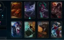 CONTA TODOS OS CAMPEÕES / 136 SKINS / 127 ICONES
