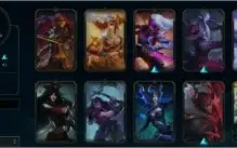 CONTA TODOS OS CAMPEÕES / 136 SKINS / 127 ICONES