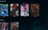 Conta de LOL e Valorant com muitas skins